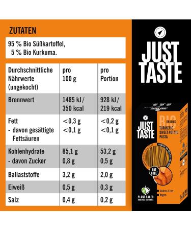 Organic Sweet Potato Glass Spaghetti - High Carb & Low Sugar Noodles for Athletes | 250g (6 Pack) - Buy Online on GoSupps.com