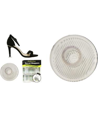 Perfection Secret Stoppers - Ladies' Clear Heel Protectors For High Heels - 3 Pair Pack in 3 Sizes - Buy Online on GoSupps.com