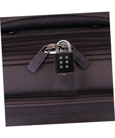 ABOOFAN Suitcase Padlock Baggage Locks Lock for Locker Digital Padlocks Safety Lock Door Lock Security Padlock Gate Lock Push Button Padlock Small Combination Lock Travel Drawer Zinc Alloy - Buy Online on GoSupps.com