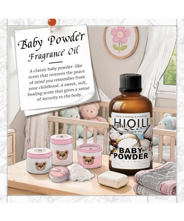 HIQILI 100ML Myrrh Essential Oil & 30ML Baby Powder Fragrance Oil for DIY Diffuser - Buy Online on GoSupps.com