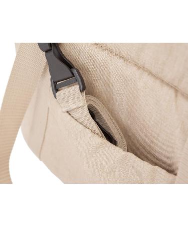 Adjustable Dog & Cat Pocket Transport Box - Hands-Free Travel Bag with Side Pockets - Beige 30x50x32 cm - Buy Online on GoSupps.com