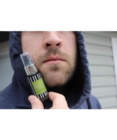 MGA Vegan Unscented Beard Oil | Moisturizing & Hydrating Scruff Rescue for Men | Natural Jojoba Grape Seed & Castor Oils | 1 fL OZ Spill Proof Pump - Buy Online on GoSupps.com