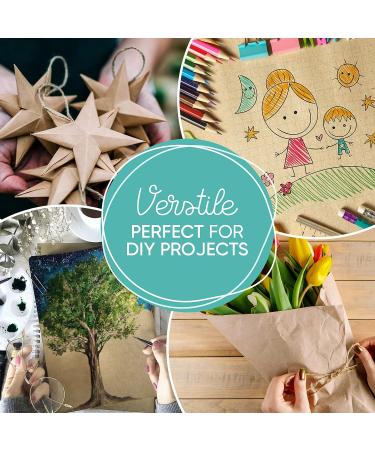 Brown Kraft Paper Jumbo Roll 30x2400 - Made in USA, 100% Recycled - Ideal for Gift Wrapping, Art, Craft, Shipping & More - Buy Online on GoSupps.com