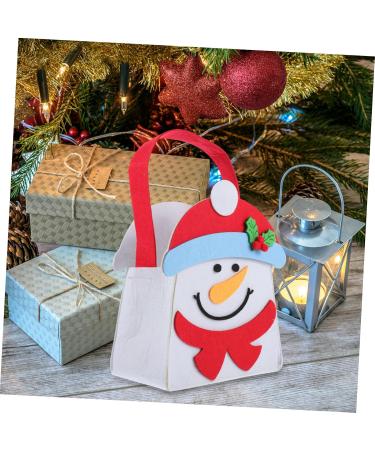 PRETYZOOM 1pc Christmas Candy Bag Candy Bags Santa Bag Festive Storage Pouch Cartoon Cloth Bag 30X19X9CM As Shown - Buy Online on GoSupps.com
