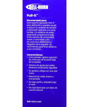 Pull-It Adjustable Back Support Brace - One Size Fits Most | International Shipping Available - Buy Online on GoSupps.com