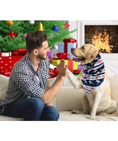 HuaLiSiJi Dog Snood Ear Cover Hoodie & Warmers - Anti-Anxiety for Small, Medium, Large Dogs (Medium Blue) - Buy Online on GoSupps.com