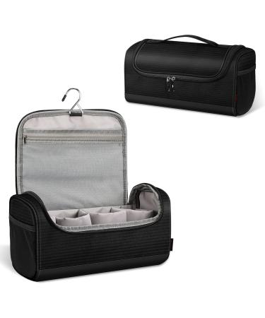 SITHON Travel Carrying Case for Dyson Airwrap Complete Styler and Attachments, Portable Hanging Storage Organizer Bag with Side Pockets Compatible with Shark FlexStyle Accessories (Bag Only) (Black)