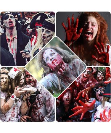 Fake Blood Spray for Halloween Makeup - Washable & Realistic 1oz - Buy Online on GoSupps.com