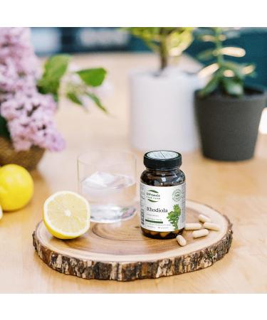 St. Francis Herb Farm | Rhodiola 5:1 Extract Capsules | Supports Cognitive Function | Supports Mental Focus & Stamina | Helps to Relieve Symptoms of Fatigue | Mental Stress Relief | 60 Vegicaps - Buy Online on GoSupps.com
