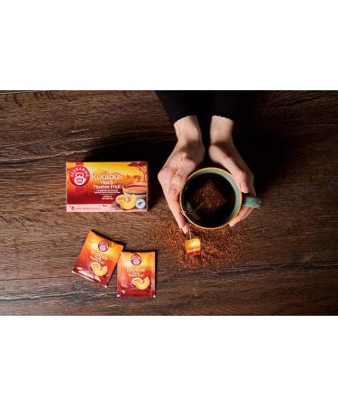 Teekanne Rooibos Refined with Peach and Passion Fruit Infusion Tea Sun Dried Rooibos From South Africa 20 Teabags - Buy Online on GoSupps.com