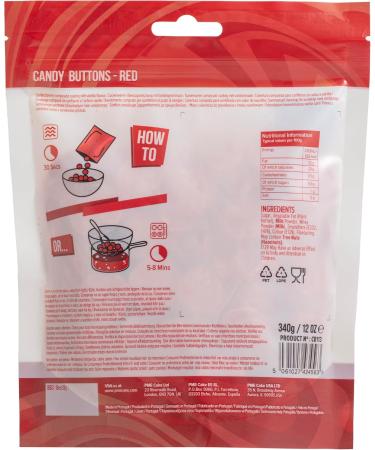 PME Cake Ltd PME Candy Buttons Rood 340g 12oz - Buy Online on GoSupps.com