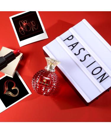 PRINCESS MARINA De Bourbon Cristal Royal Passion - Eau de Parfum for Women - Opens with Pear Blackcurrant and Bergamot - Contains EDP Spray Body Lotion and Pouch - 3 pc Gift Set - Buy Online on GoSupps.com