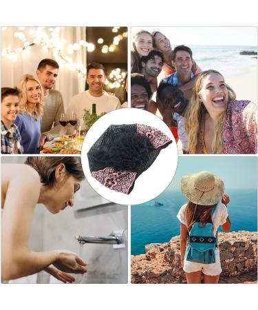 Lace Headbands for Girls | Girls Stretch Headband Wide Headbands Boho Bandana Bohemian Headband Floral Hair Accessories for Women Girls Pink - Buy Online on GoSupps.com