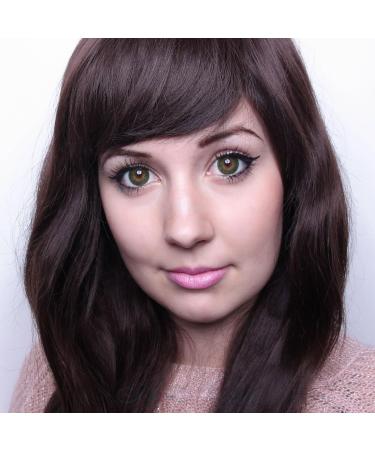 Buy Matlens Trendy Colored Contact Lenses - Starch Green Extra Bella Big Eyes - A83 Circle Lens with Care Kit (0.5 Dioptria 8.7mm) - International Shipping Available - Buy Online on GoSupps.com