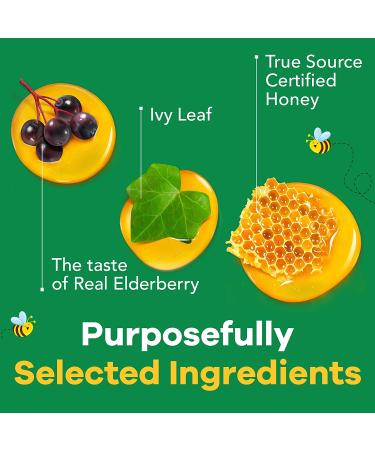 Children's Robitussin Naturals Cough Relief Gummies | Immune Support with Ivy Leaf & Vitamin C | 30ct Dietary Supplement | Ages 3 - Buy Online on GoSupps.com