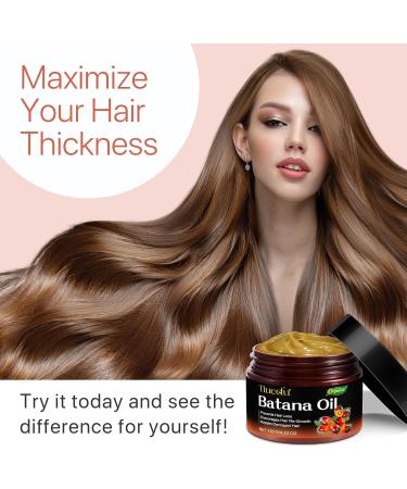  CCKULOOB Batana Oil for Hair Growth Batana Hair Oil 100% Pure and Natural Batana Oil for Hair Growth Eliminates Split Ends Restores Damaged Hair 120g - Buy Online on GoSupps.com