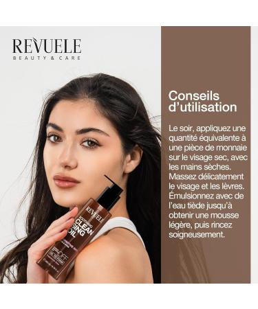 REVUELE Huile Nettoyante Apaisante D maquillant Visage & Yeux pour Peaux Sensibles Huiles Naturelles limine Maquillage S bum et R sidus Solaires Hydrate et Apaise 200 ml - Buy Online on GoSupps.com