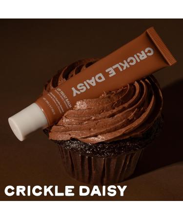 Crickle Daisy Lip Treat Balm - Hydrating & Nourishing Lip Balm with Avocado Olive and Coconut Oils Smooth Softening Lip Moisturizer & Protection for Very Dry Lips - Chocolate Cupcake Scented 0.7oz - Buy Online on GoSupps.com
