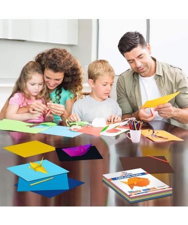 Deskomo Origami Paper for Kids - Double Sided - 180 Sheets - 20 Vibrant Colors - 6x6 Inches - Arts and Crafts - Buy Online on GoSupps.com