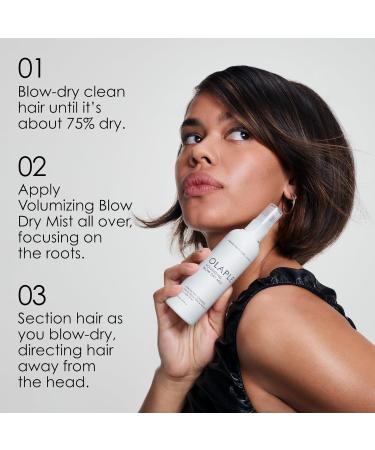 Olaplex Volumizing Blow Dry Mist Hair Heat Protection Repairs & Protects Hair for Healthier-Looking Blowouts Speeds Up Blow Dry Time Creates Touchably Soft Shiny Hair For All Hair Types 5 fl oz - Buy Online on GoSupps.com