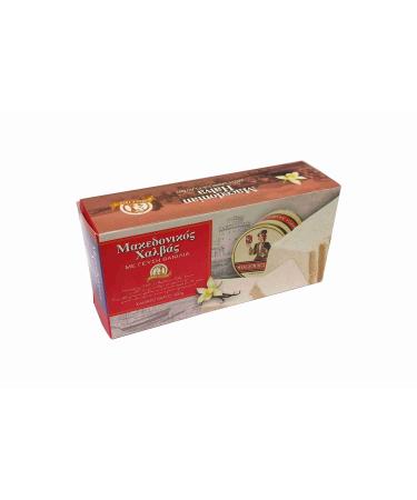 Halvas made from sesame vanilla 400 gr from Greece Greek Halva Vanilla 400 g (1 pack)