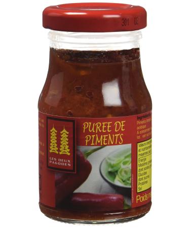 THE TWO PAGODES Chilli Puree 100g - Pack of 6