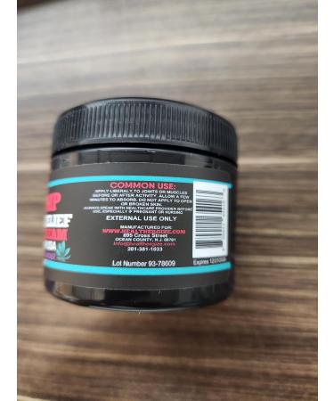 6PACK Healthergize Hemp Cream-Natural Premium Quality-Full Body Relief Instant Results-Hemp Oil Infused-Lavender Aloe Turmeric Aches Muscles Joints Muscles Back Knees Neck-Made in USA  - Buy Online on GoSupps.com