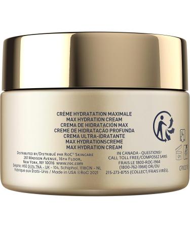 RoC - Retinol Correxion Smoothing Treatment Maximum Hydration - Intensive Anti-Wrinkle Treatment - Anti-Aging - Hyaluronic Acid - 50 ml - Buy Online on GoSupps.com