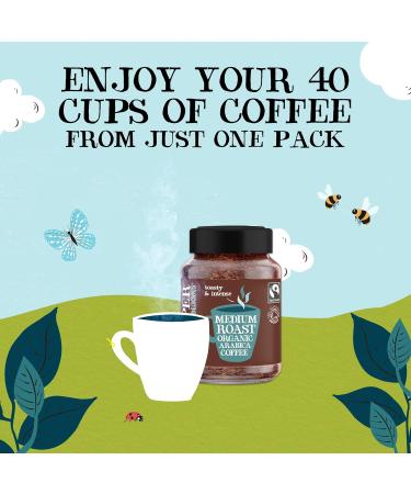  Clipper Clipper Organic Fair Trade Roasted Arabica Instant Coffee 200g - Buy Online on GoSupps.com