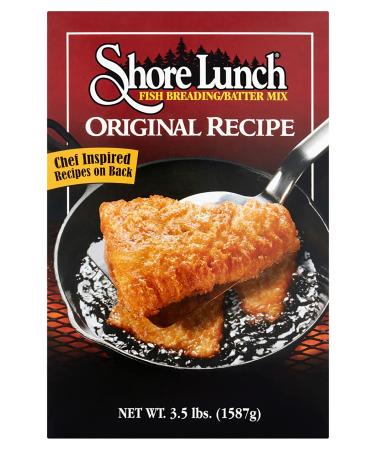 Shore Lunch Fish Breading/Batter Mix, Original Recipe, 56-Ounce Family Size (Pack of 1)
