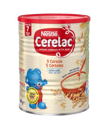 SMA Nestle Cerelac 5 Cereals With Milk   7 Months+ 400g (Pack Of 1)