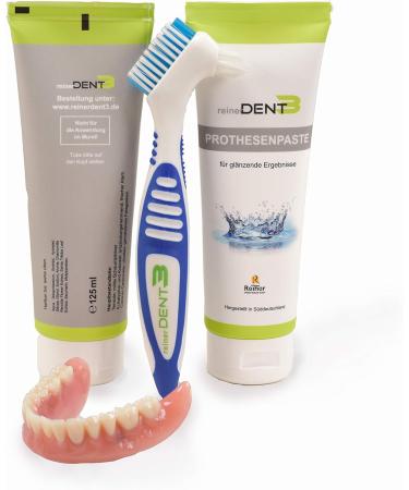reinerDENT3 Denture Paste - Dentist Recommended for Denture Care Cleaning & Maintenance | International Shipping Available - Buy Online on GoSupps.com