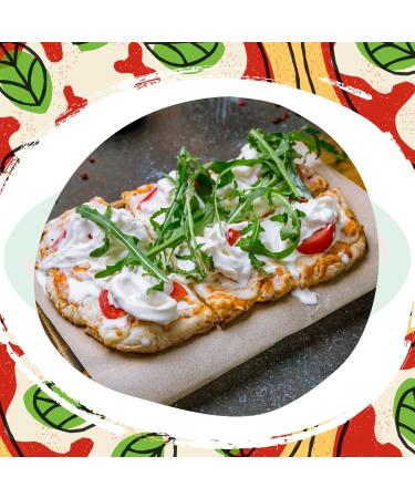 Valle del Crati 18 Italian Pinsa Base - Pre-Cooked Sourdough Ready in 5 Minutes - Authentic 250g Bases Made in Italy - Buy Online on GoSupps.com