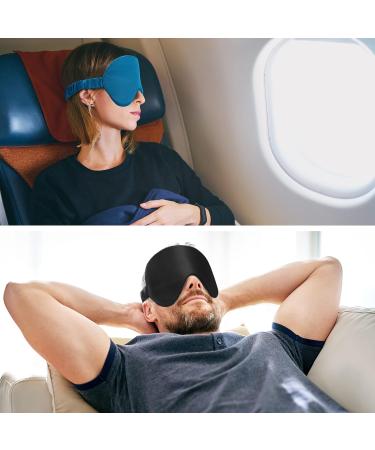 FRESHME Pure Mulberry Silk Sleep Mask | Light Blockout Eye Mask for Women Men | Soft & Comfortable Blindfold for Sleeping, Travel, Yoga - Buy Online on GoSupps.com