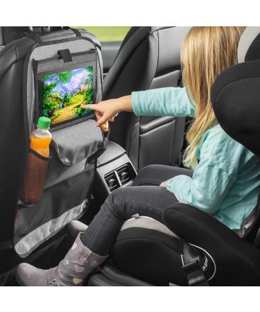 Reer Car Seat Organizer Travelkid with Tablet Compartment - Dirt-Repellent & Multi-Bag Design for All Car Seats - Gray - Buy Online on GoSupps.com