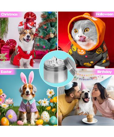 Buy Washable Dog Hair Color Wax - Temporary Pet Safe Hair Cream for Large Puppies | Funny Gifts for Pet Lovers - Independence Day Accessories (White - Buy Online on GoSupps.com