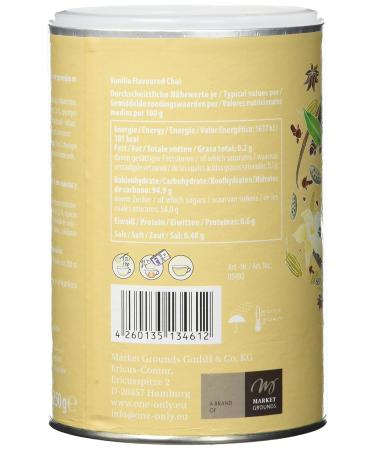 One&Only Vanilla Chai Powder 250g - Premium Chai Blend for International Shipping - Buy Online on GoSupps.com