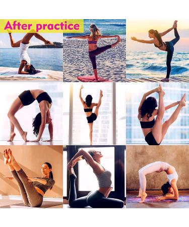 KerKoor Yoga Stretch Strap with Multi Loops for Physical Therapy, Pilates, Dance - Rose - Buy Online on GoSupps.com