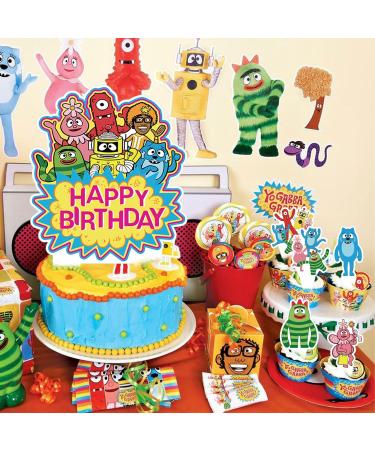 37Pcs Yo Gabba Cake Toppers Cupcake Toppers Yo Gabba Cake Decorations Yo Gabba Birthday Party Supplies Decorations - Buy Online on GoSupps.com