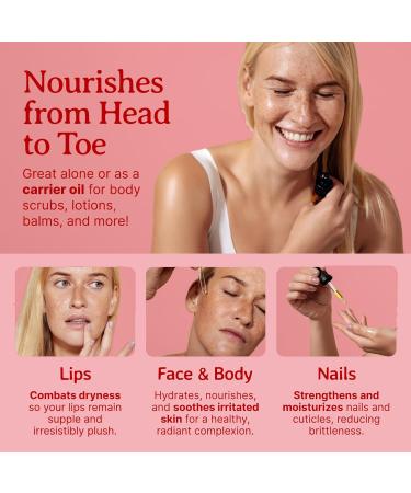 Pomegranate Seed Oil - 1 Gallon for Radiant Skin & Nourished Hair | Antioxidant-Rich Bella Terra Oils (Pack of 10 - Buy Online on GoSupps.com