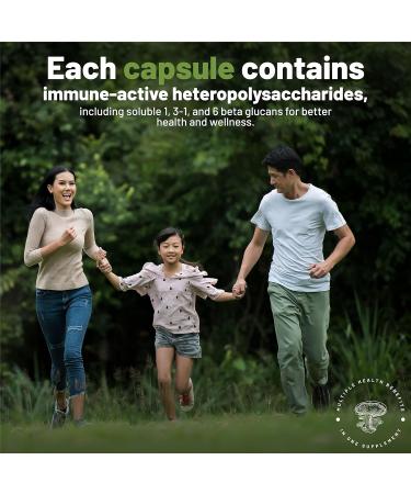 Aloha Medicinals Immune Assist Critical Care Formula - Organic Mushroom Supplement - 7 Mushroom Extracts - 90 Capsules - Buy Online on GoSupps.com