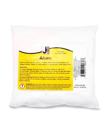 Jacquard Alum - Pretreat Fabrics and Paper Before Marbling - Use as Mordant - Buy Online on GoSupps.com