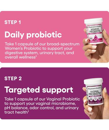 Physician's CHOICE Feminine Power Duo Bundle - Vaginal Probiotic + Womens Probiotic Bundle - Buy Online on GoSupps.com