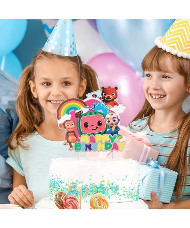 Glitter Paper Cake Topper - Birthday Party Supplies for Kids - Buy Online on GoSupps.com