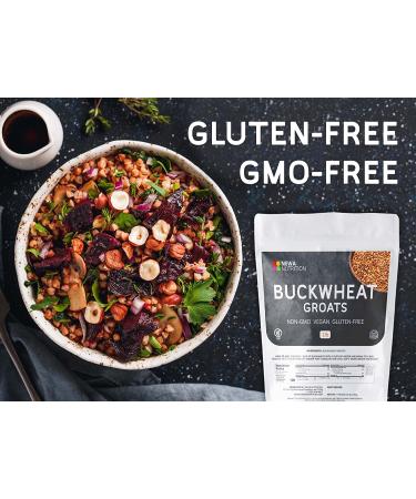 Newa Nutrition Organic Buckwheat Groats: Non-GMO, Gluten-Free, Vegan & Keto-Friendly - Buy Online on GoSupps.com