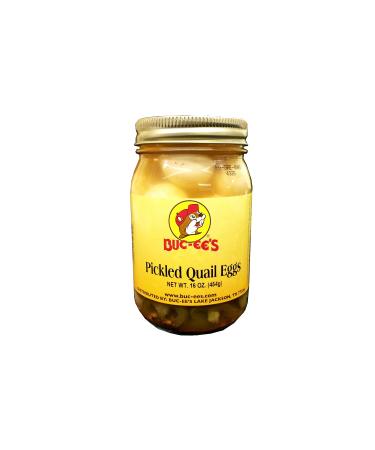 Buc-ees Pickled Quail Eggs 16oz