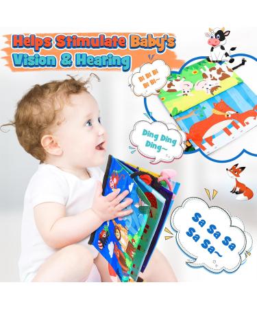 Shop Happykidsclub Baby Mirror & Montessori Toys | Crackling Fabric Book & Baby Gifts for 0-2 Years - Buy Online on GoSupps.com