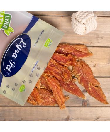 Lyra Pet 5 kg Low Fat Chicken Breast Soft Dog Food Snacks - Gentle Chews for Healthy Dogs - Buy Online on GoSupps.com