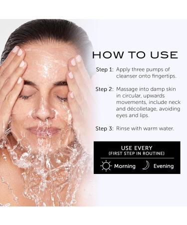 111SKIN Black Diamond Vitamin C Cleanser Face Wash for All Skin Types Foaming Facial Cleanser with Peptidic Microalgae Complex for Dull Uneven Skin Tone & Dark Spots 3.4 fl oz Black Diamond Cleansing Wash - Buy Online on GoSupps.com