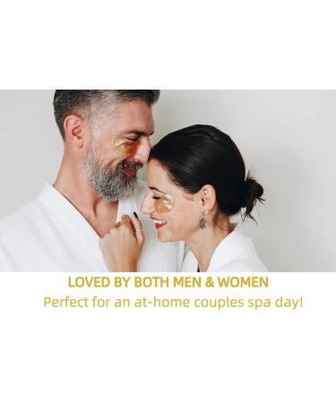 24K Gold Under Eye Mask Patches for Dark Circles, Puffiness, and Wrinkles - Beauty Studio & Co - Buy Online on GoSupps.com